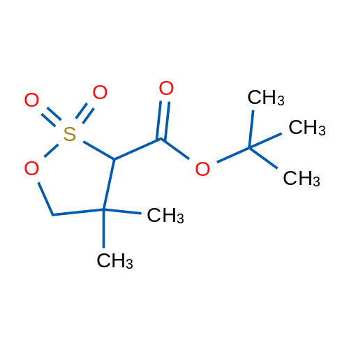 tert-Butyl 4,4-dimethyl-1,2-oxathiolane-3-carboxylate 2,2-dioxide 1g