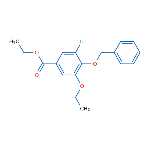 Ethyl 4-(benzyloxy)-3-chloro-5-ethoxybenzoate 1g