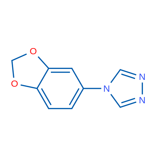 4-(Benzo[d][1,3]dioxol-5-yl)-4H-1,2,4-triazole 1g