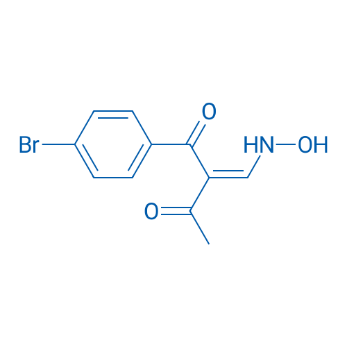 1-(4-BRomophenyl)-2-[(hydroxyamino)methylene]butane-1,3-dione 1g