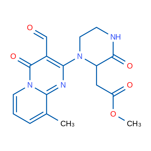 Methyl 2-(1-(3-formyl-9-methyl-4-oxo-4H-pyrido[1,2-a]pyrimidin-2-yl)-3-oxopiperazin-2-yl)acetate 5g