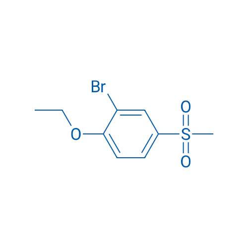 2-Bromo-1-ethoxy-4-(methylsulfonyl)benzene 250mg