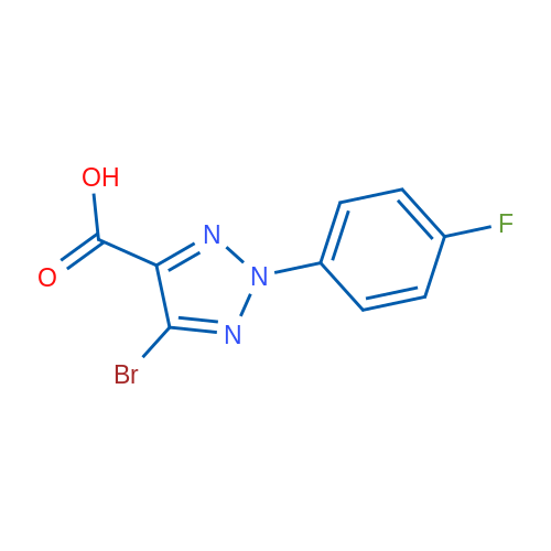5-Bromo-2-(4-fluorophenyl)-2H-1,2,3-triazole-4-carboxylic acid 1g