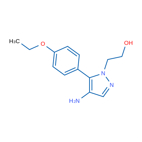 2-(4-Amino-5-(4-ethoxyphenyl)-1H-pyrazol-1-yl)ethanol 1g
