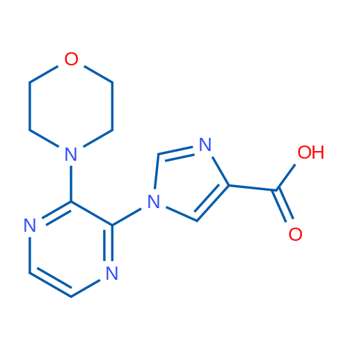 1-(3-Morpholinopyrazin-2-yl)-1H-imidazole-4-carboxylic acid 1g