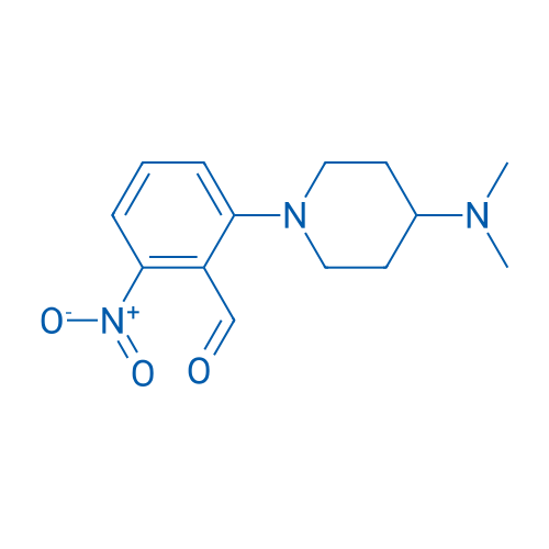 2-(4-(Dimethylamino)piperidin-1-yl)-6-nitrobenzaldehyde 1g