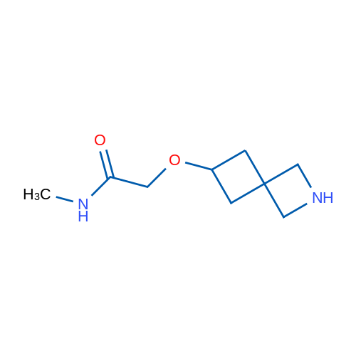 2-(2-Azaspiro[3.3]heptan-6-yloxy)-N-methylacetamide 1g