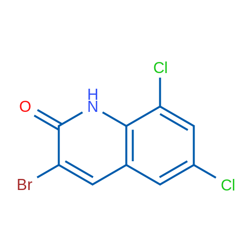 3-Bromo-6,8-dichloroquinolin-2(1H)-one 1g