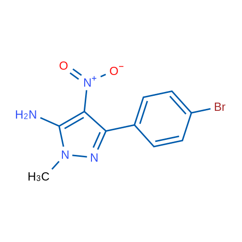 3-(4-Bromophenyl)-1-methyl-4-nitro-1H-pyrazol-5-amine 1g