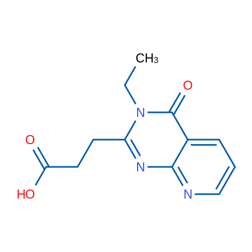 3-(3-Ethyl-4-oxo-3,4-dihydropyrido[2,3-d]pyrimidin-2-yl)propanoic acid 1g