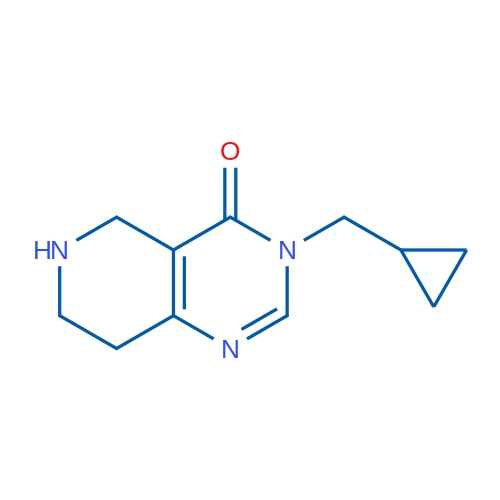 3-(Cyclopropylmethyl)-5,6,7,8-tetrahydropyrido[4,3-d]pyrimidin-4(3H)-one 1g