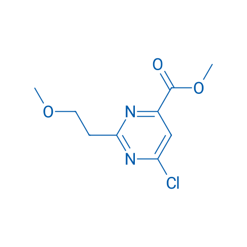 Methyl 6-chloro-2-(2-methoxyethyl)pyrimidine-4-carboxylate 1g