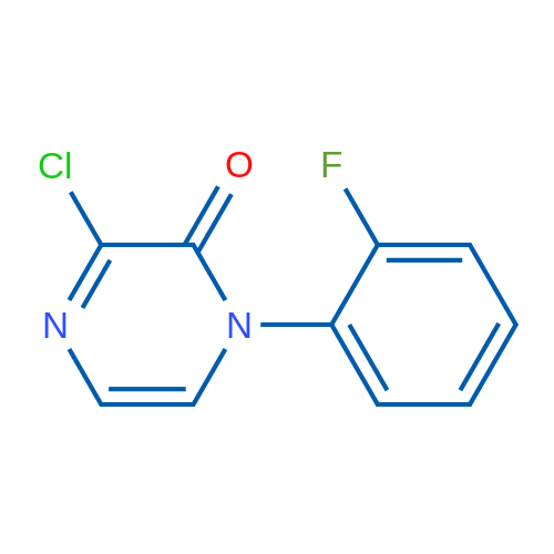 3-Chloro-1-(2-fluorophenyl)pyrazin-2(1H)-one 1g