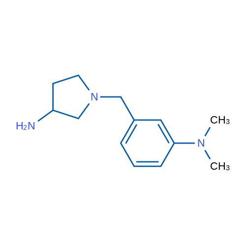 1-(3-(Dimethylamino)benzyl)pyrrolidin-3-amine 1g