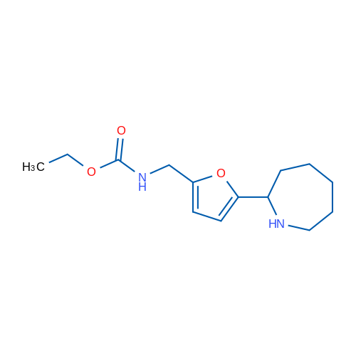 Ethyl ((5-(azepan-2-yl)furan-2-yl)methyl)carbamate 1g