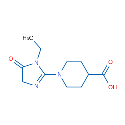 1-(1-Ethyl-5-oxo-4,5-dihydro-1H-imidazol-2-yl)piperidine-4-carboxylic acid 1g