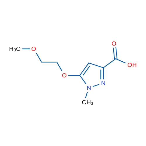 5-(2-Methoxyethoxy)-1-methyl-1H-pyrazole-3-carboxylic acid 1g