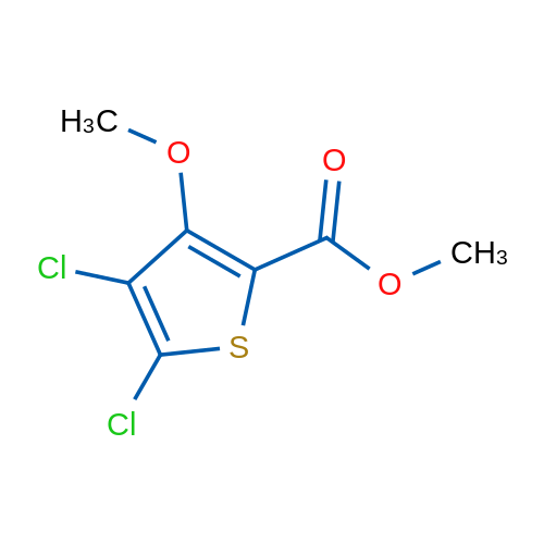 Methyl 4,5-dichloro-3-methoxythiophene-2-carboxylate 1g