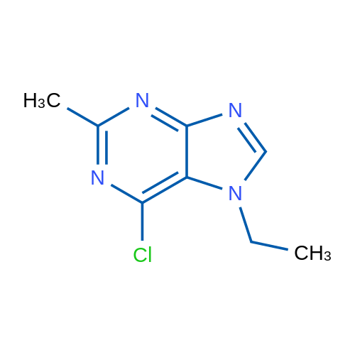 6-Chloro-7-ethyl-2-methyl-7H-purine 1g