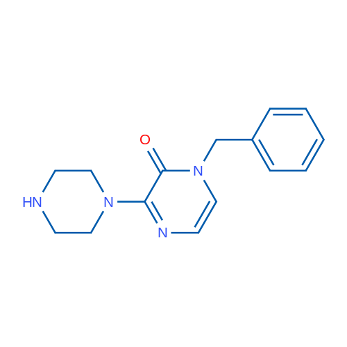 1-Benzyl-3-(piperazin-1-yl)pyrazin-2(1H)-one 1g