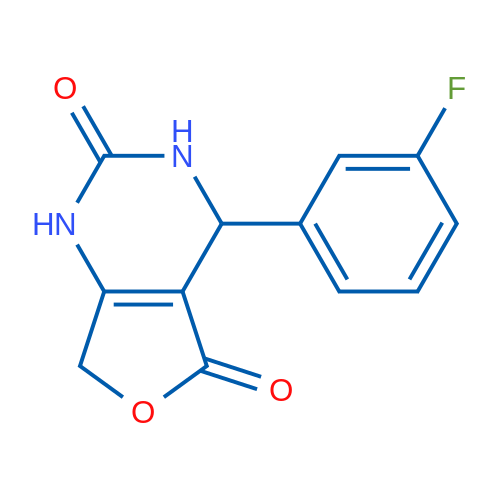 4-(3-Fluorophenyl)-3,4-dihydrofuro[3,4-d]pyrimidine-2,5(1H,7H)-dione 1g
