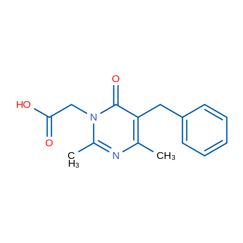 2-(5-Benzyl-2,4-dimethyl-6-oxopyrimidin-1(6H)-yl)acetic acid 1g