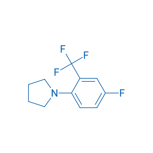 1-(4-Fluoro-2-(trifluoromethyl)phenyl)pyrrolidine 1g