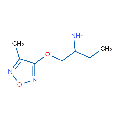 1-((4-Methyl-1,2,5-oxadiazol-3-yl)oxy)butan-2-amine 1g