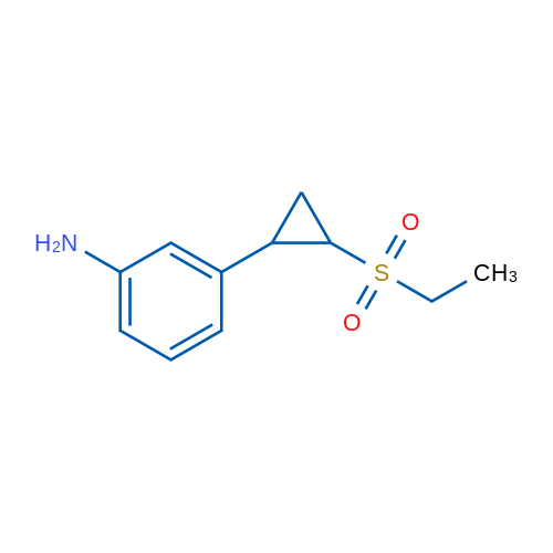 3-(2-(Ethylsulfonyl)cyclopropyl)aniline 1g