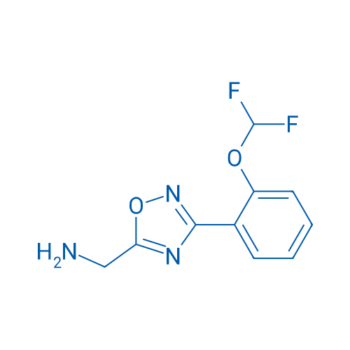 (3-(2-(Difluoromethoxy)phenyl)-1,2,4-oxadiazol-5-yl)methanamine 1g