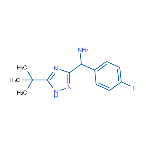 (5-(tert-Butyl)-1H-1,2,4-triazol-3-yl)(4-fluorophenyl)methanamine 1g