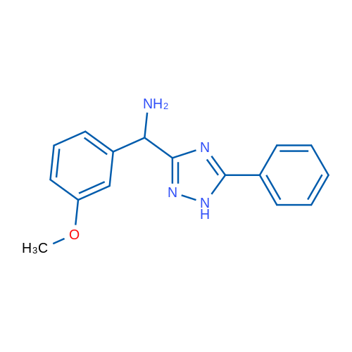(3-Methoxyphenyl)(5-phenyl-1H-1,2,4-triazol-3-yl)methanamine 1g