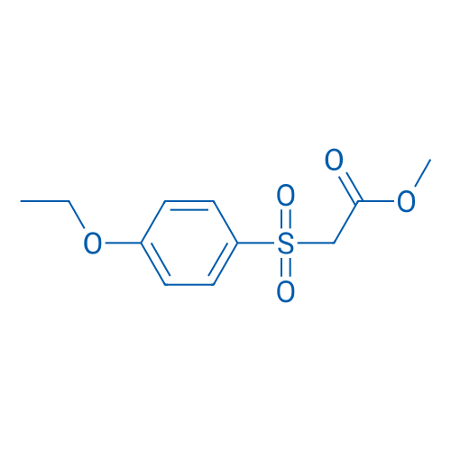 Methyl 2-((4-ethoxyphenyl)sulfonyl)acetate 250mg