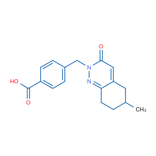 4-((6-Methyl-3-oxo-5,6,7,8-tetrahydrocinnolin-2(3H)-yl)methyl)benzoic acid 1g