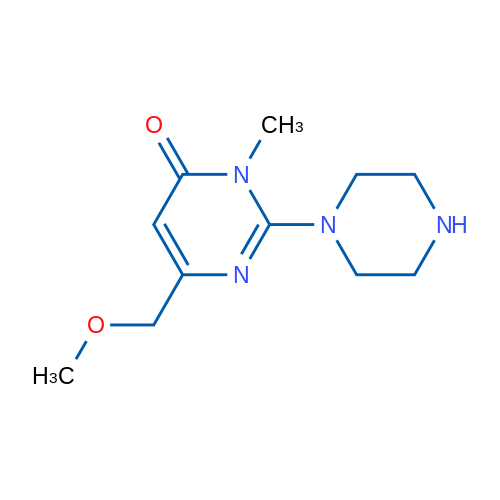 6-(Methoxymethyl)-3-methyl-2-(piperazin-1-yl)pyrimidin-4(3H)-one 1g