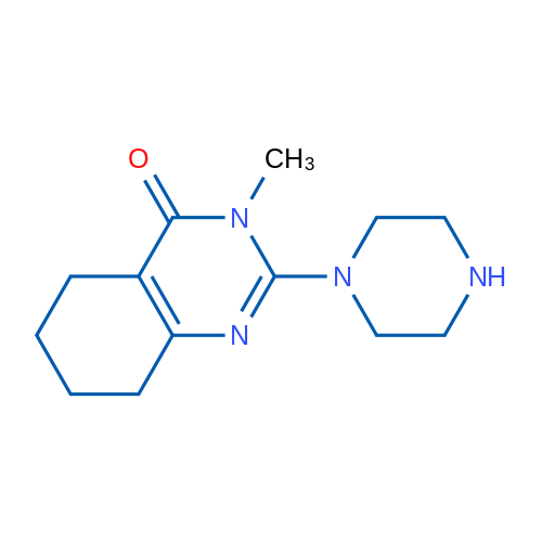 3-Methyl-2-(piperazin-1-yl)-5,6,7,8-tetrahydroquinazolin-4(3H)-one 1g