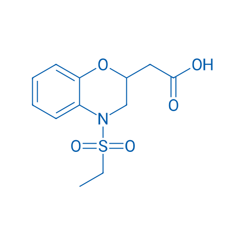 2-(4-(Ethylsulfonyl)-3,4-dihydro-2H-benzo[b][1,4]oxazin-2-yl)acetic acid 1g