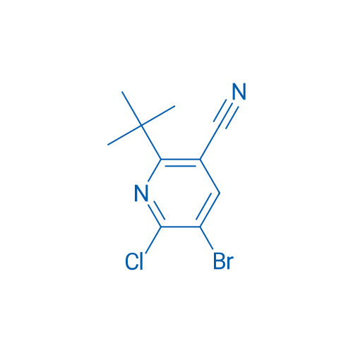 5-Bromo-2-(tert-butyl)-6-chloronicotinonitrile 1g