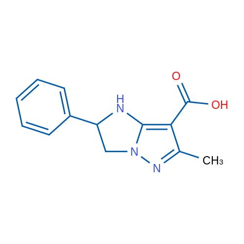 6-Methyl-2-phenyl-2,3-dihydro-1H-imidazo[1,2-b]pyrazole-7-carboxylic acid 1g