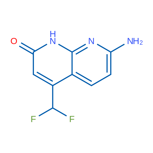 7-Amino-4-(difluoromethyl)-1,8-naphthyridin-2(1H)-one 1g