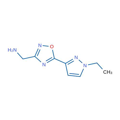 (5-(1-Ethyl-1H-pyrazol-3-yl)-1,2,4-oxadiazol-3-yl)methanamine 1g