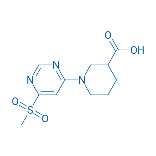 1-(6-(Methylsulfonyl)pyrimidin-4-yl)piperidine-3-carboxylic acid 1g