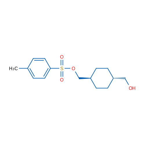 (trans-4-(Hydroxymethyl)cyclohexyl)methyl 4-methylbenzenesulfonate 1g