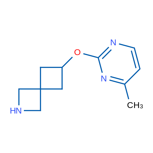 6-((4-Methylpyrimidin-2-yl)oxy)-2-azaspiro[3.3]heptane 1g
