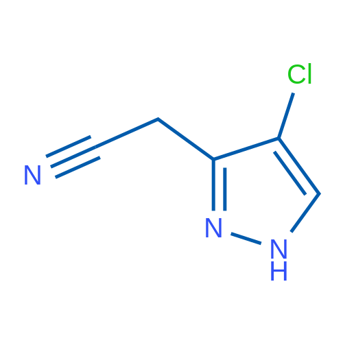 2-(4-Chloro-1H-pyrazol-3-yl)acetonitrile 1g