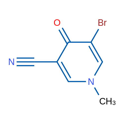 5-Bromo-1-methyl-4-oxo-1,4-dihydropyridine-3-carbonitrile 1g