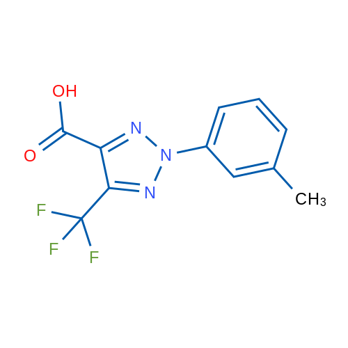 2-(m-Tolyl)-5-(trifluoromethyl)-2H-1,2,3-triazole-4-carboxylic acid 1g