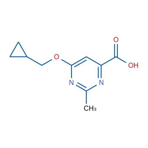 6-(Cyclopropylmethoxy)-2-methylpyrimidine-4-carboxylic acid 1g