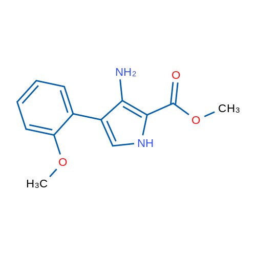 Methyl 3-amino-4-(2-methoxyphenyl)-1H-pyrrole-2-carboxylate 1g