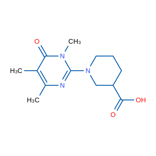 1-(1,4,5-Trimethyl-6-oxo-1,6-dihydropyrimidin-2-yl)piperidine-3-carboxylic acid 1g